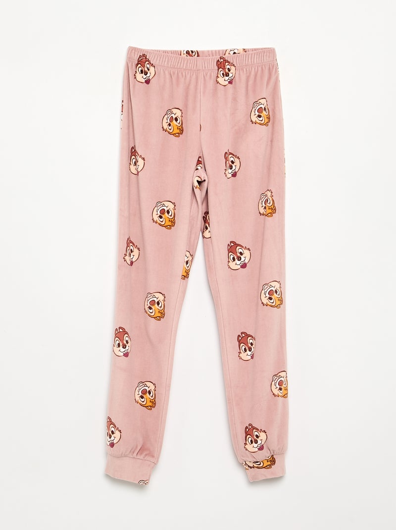 Pyjama 'Disney' 2-delig - Sweater + broek Rose - Kiabi