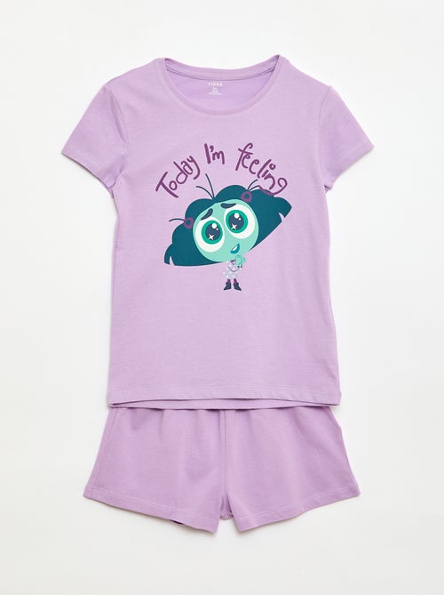Pyjama 'Disney' 2-delig short + T-shirt - Kiabi