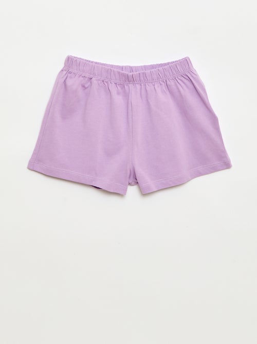 Pyjama 'Disney' 2-delig short + T-shirt - Kiabi