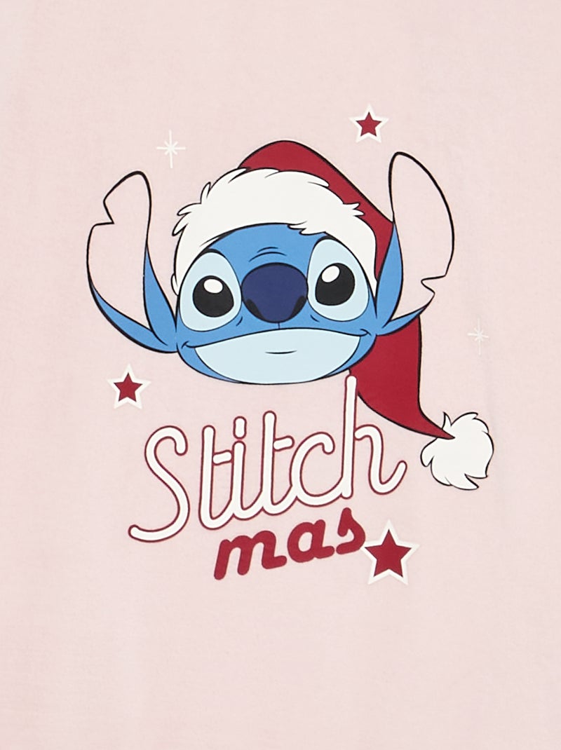 Pyjama 'Disney' 2 pièces - Sweat + pantalon Rose - Kiabi