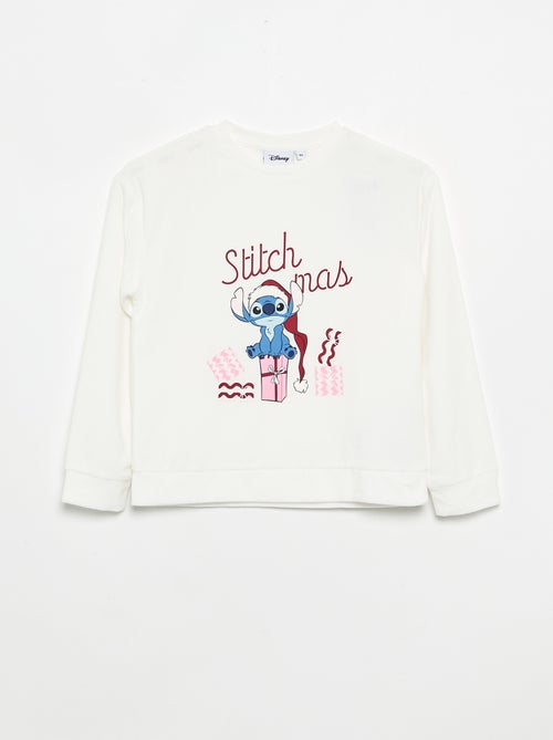 Pyjama 'Disney' 2 pièces - Sweat + pantalon - Kiabi