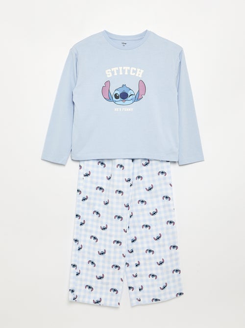 Pyjama 'Disney' 2 pièces - T-shirt à manches longues + pantalon - Kiabi