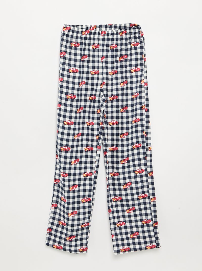Pyjama 'Disney' 2 pièces - T-shirt à manches longues + pantalon Bleu - Kiabi