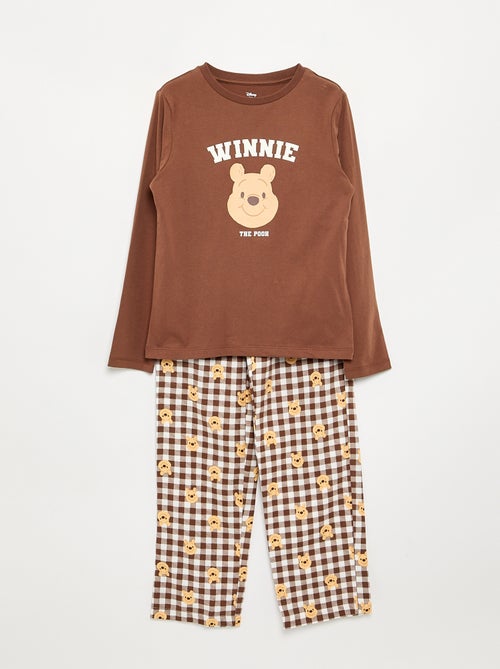 Pyjama 'Disney' 2 pièces - T-shirt à manches longues + pantalon - Kiabi