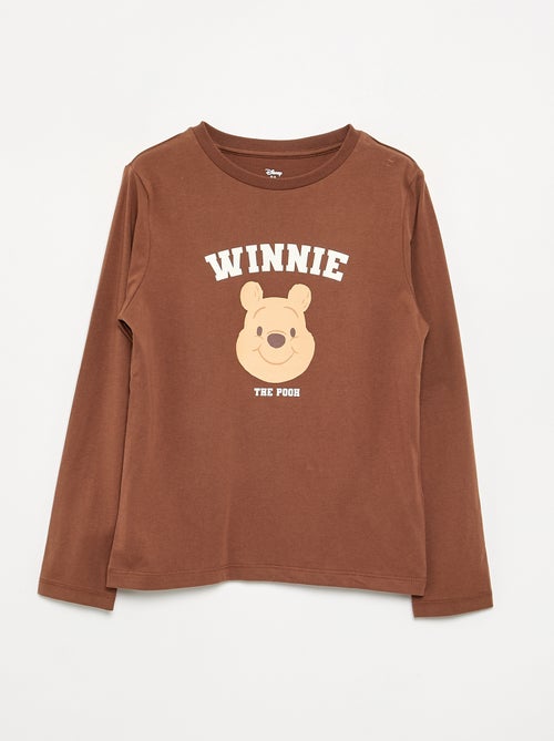 Pyjama 'Disney' 2 pièces - T-shirt à manches longues + pantalon - Kiabi