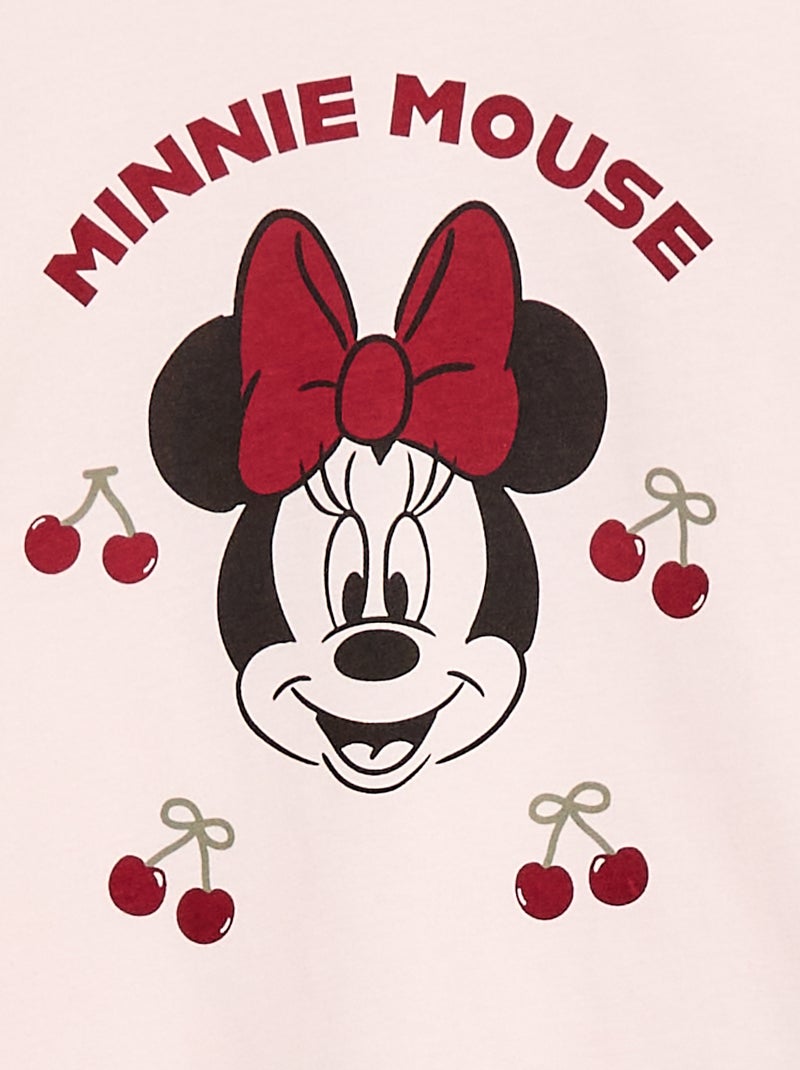 Pyjama 'Disney' 2 pièces  short + T-shirt Rose - Kiabi