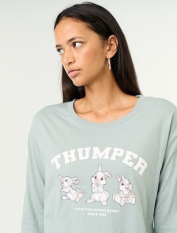 Pyjama 'Disney' 'Bambi' 2 pièces - T-shirt à manches longues + pantalon