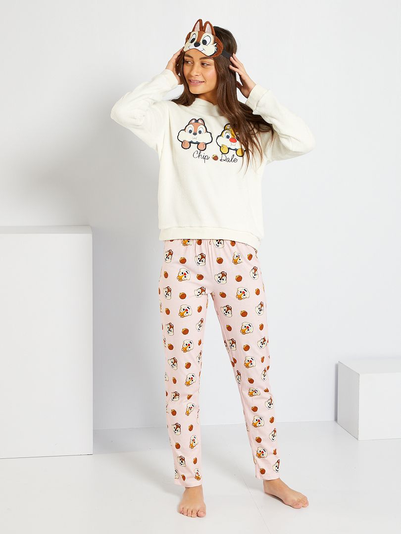 Pyjama 'Disney' beige / roze - Kiabi
