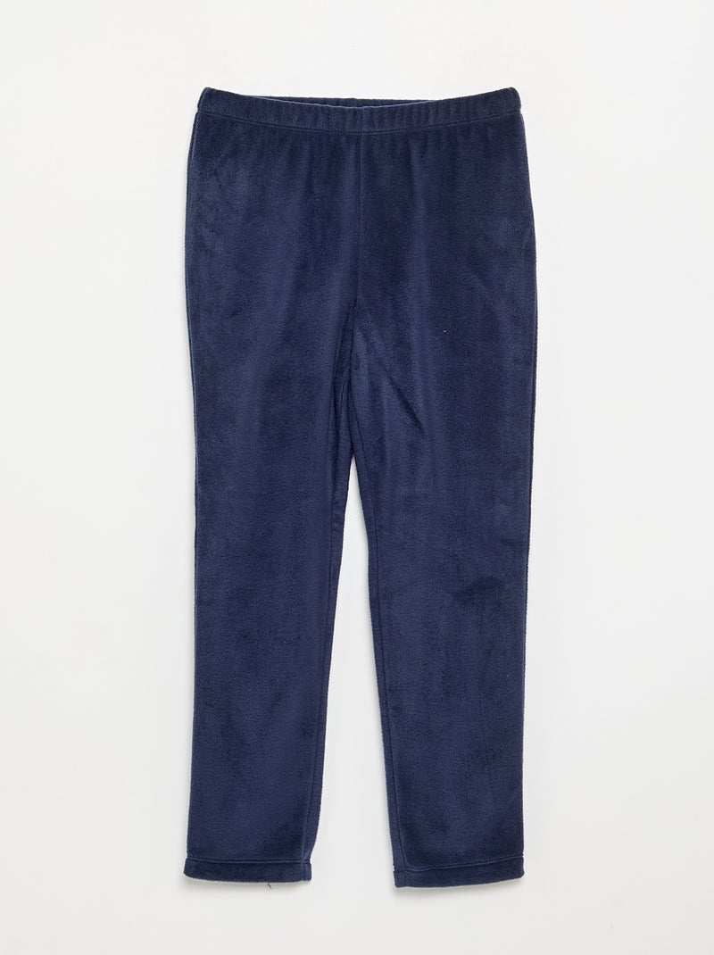 Pyjama 'Disney' 'Cars' 2 pièces - Sweat + pantalon Bleu - Kiabi