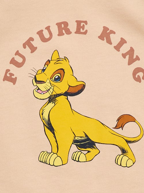 Pyjama 'Disney' 'De Leeuwenkoning' T-shirt + short - 2-delig - Kiabi