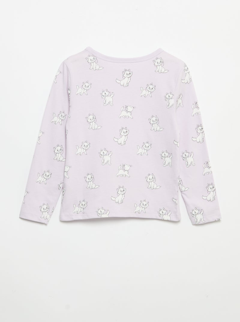 Pyjama 'Disney' en jersey de coton Violet - Kiabi