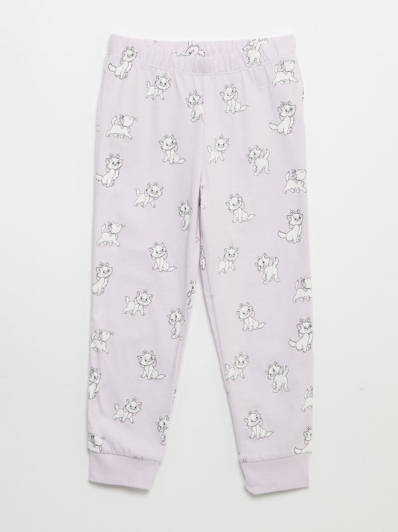 Pyjama 'Disney' en jersey de coton Violet - Kiabi