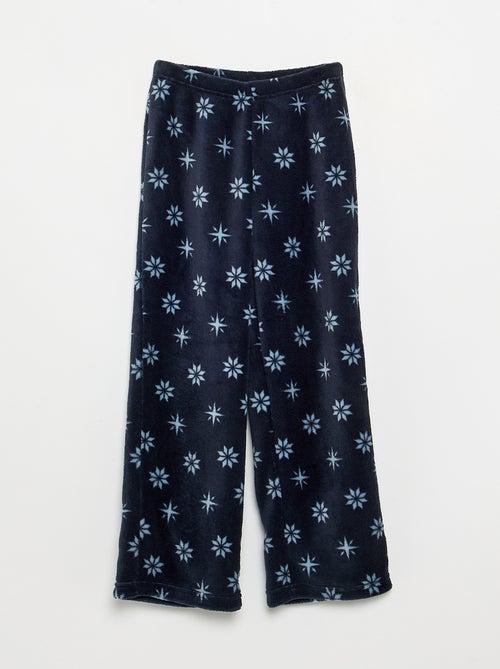 Pyjama 'Disney' 'Frozen' 2-delig - T-shirt met lange mouwen + lange broek - Kiabi