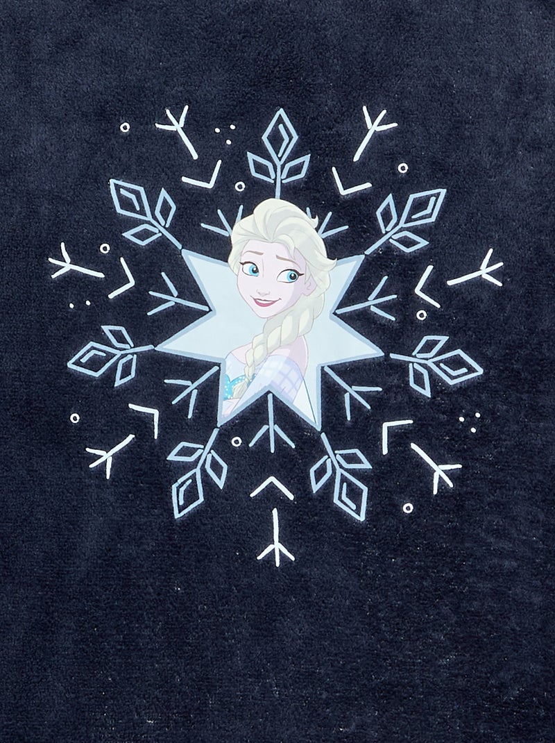 Pyjama 'Disney' 'La Reine des Neiges' 2 pièces - T-shirt à manches longues + pantalon Bleu - Kiabi