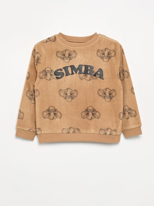 Pyjama 'Disney' 'Le Roi Lion' 2 pièces - Sweat + pantalon - Kiabi