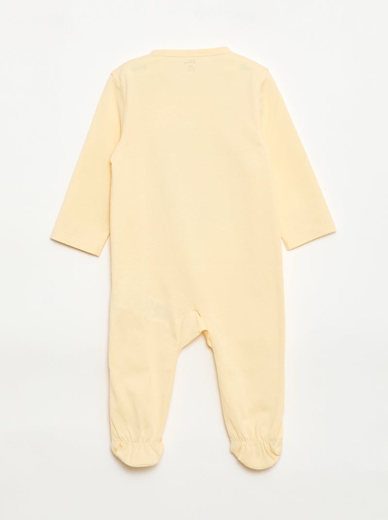 Pyjama 'Disney' van katoen Geel - Kiabi