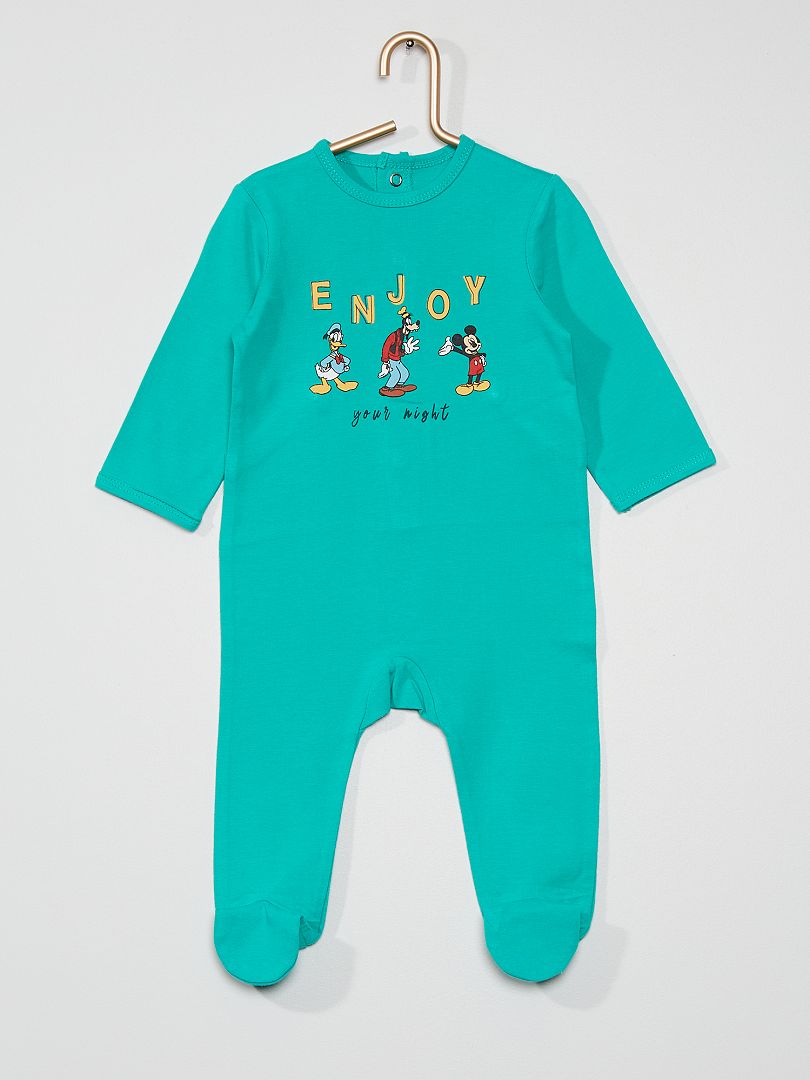 Pyjama 'Disney' vert - Kiabi