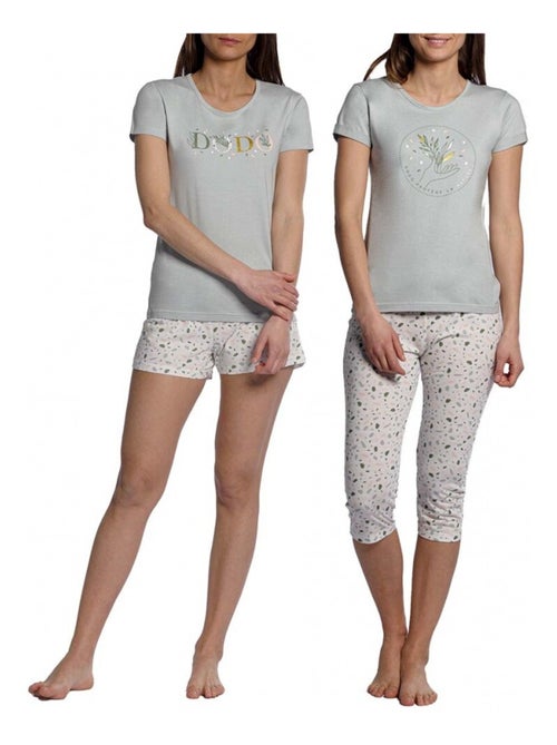 Pyjama DODO HOMEWEAR - Pack de 2 - Kiabi Pyjama DODO HOMEWEAR - Pack de 2 - Kiabi