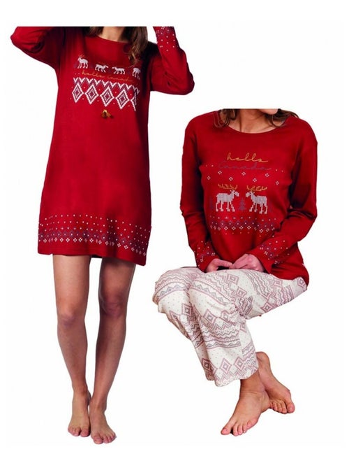 Pyjama DODO HOMEWEAR - Set van 2 - Kiabi Pyjama DODO HOMEWEAR - Set van 2 - Kiabi