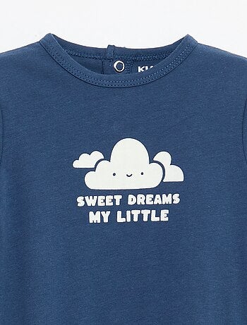 Pyjama dors bien à manches longues