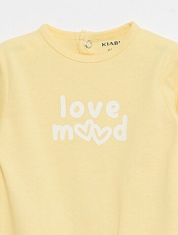 Pyjama dors bien à manches longues