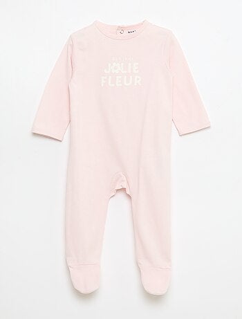 Pyjama dors bien à manches longues