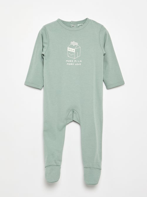 Pyjama dors bien avec pieds - Kiabi