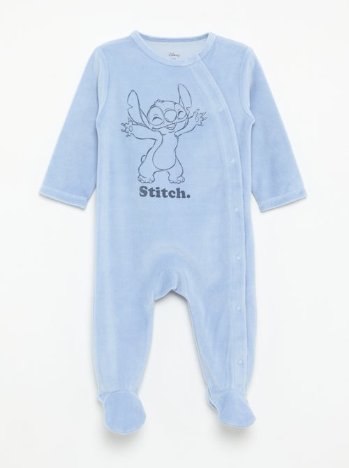 Pyjama dors bien 'Disney' à manches longues en velours - Kiabi Pyjama dors bien 'Disney' à manches longues en velours - Kiabi