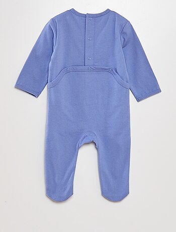 Pyjama enfant Lan Stitch - Combinaison grenouillère cosplay - Bleu