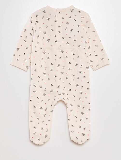 Pyjama dors-bien en coton - Kiabi