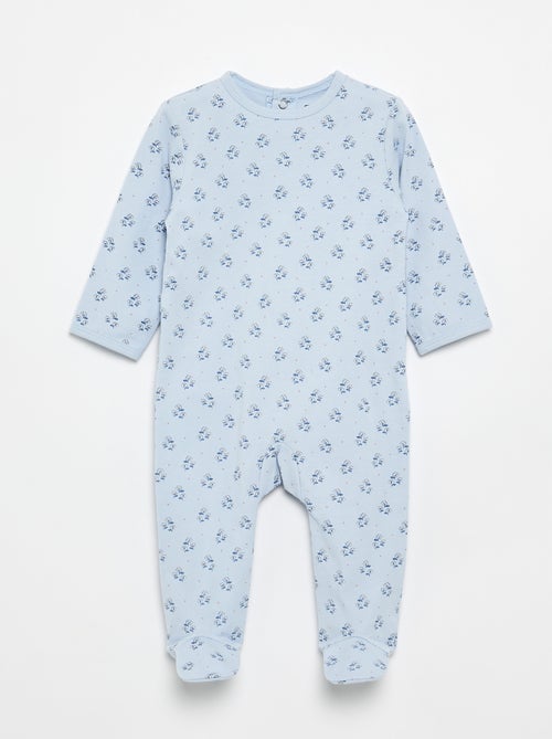 Pyjama dors bien en jersey de coton - Kiabi