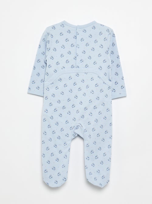 Pyjama dors bien en jersey de coton - Kiabi