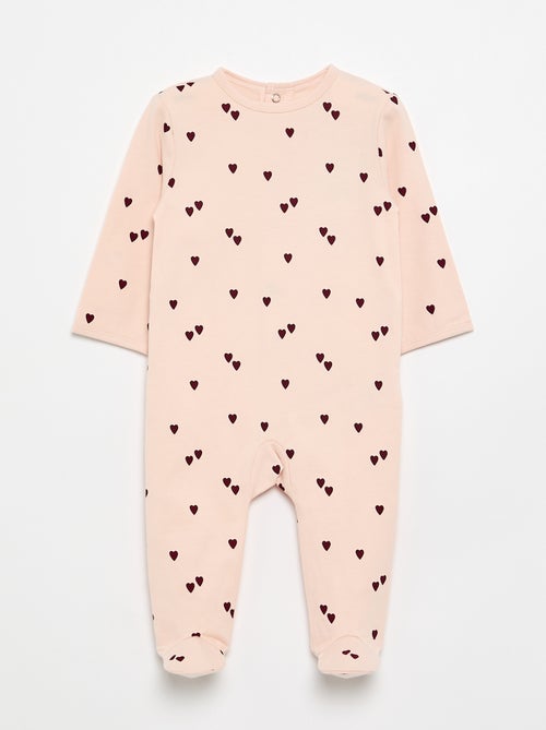 Pyjama dors bien en jersey de coton - Kiabi
