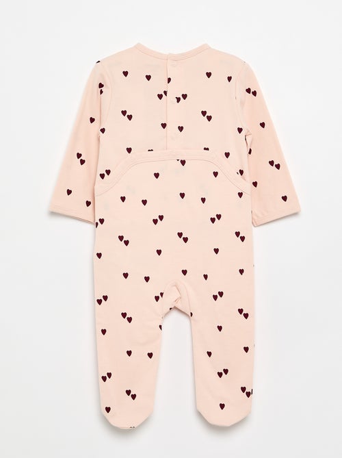Pyjama dors bien en jersey de coton - Kiabi