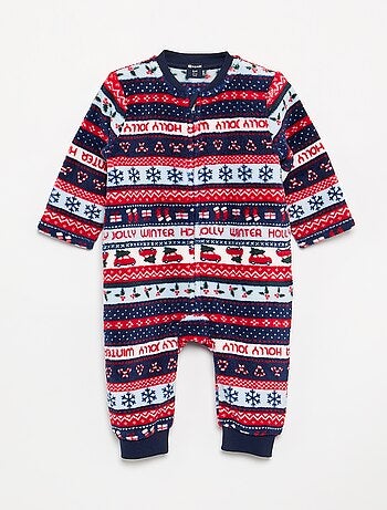 Pyjama dors bien en polaire