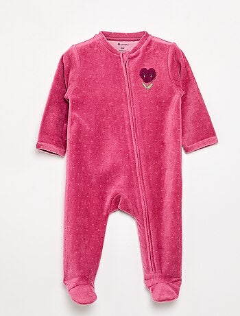 Pyjama dors bien en velours