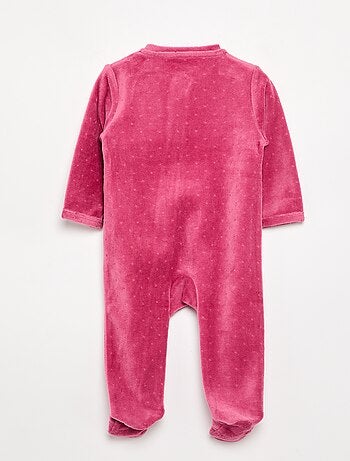 Pyjama dors bien en velours