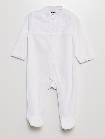 Pyjama dors-bien en velours pour cérémonie