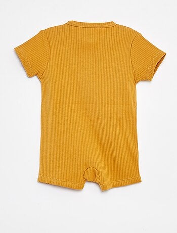 Pyjama dors-bien léger zippé à manches courtes