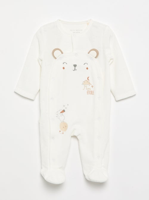 Pyjama dors bien 'Petit Béguin' avec animation - Kiabi