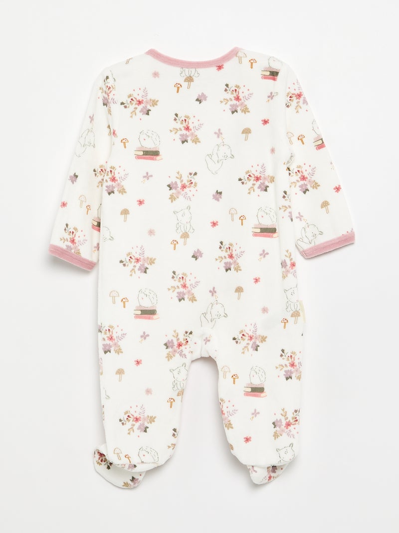 Pyjama dors bien 'Petit Béguin' Blanc - Kiabi