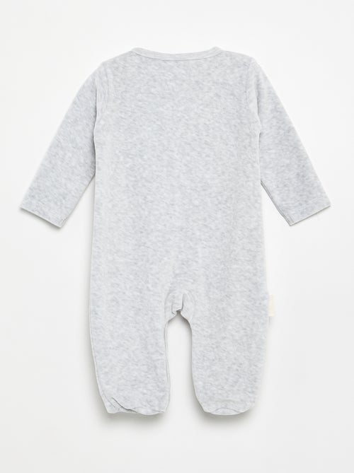 Pyjama dors bien 'Petit Béguin' en velours - Kiabi Pyjama dors bien 'Petit Béguin' en velours - Kiabi