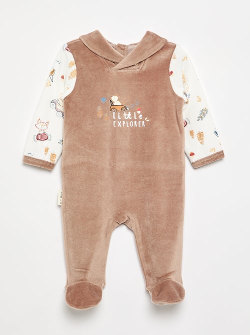 Pyjama dors bien 'Petit Béguin' - Kiabi Pyjama dors bien 'Petit Béguin' - Kiabi