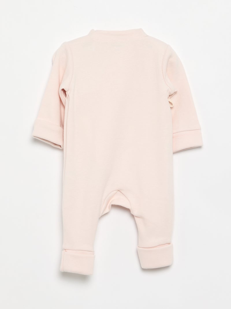Pyjama dors bien sans pieds Rose - Kiabi