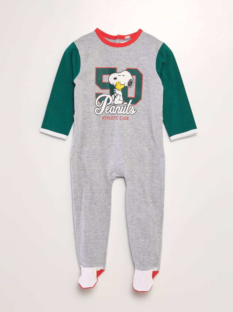 Pyjama dors-bien 'Snoopy' Vert - Kiabi
