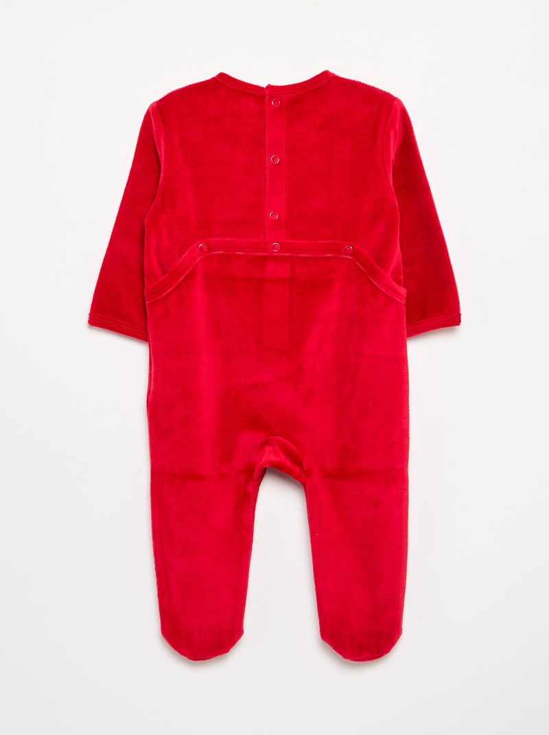 Pyjama dors bien 'Stitch' Rouge - Kiabi