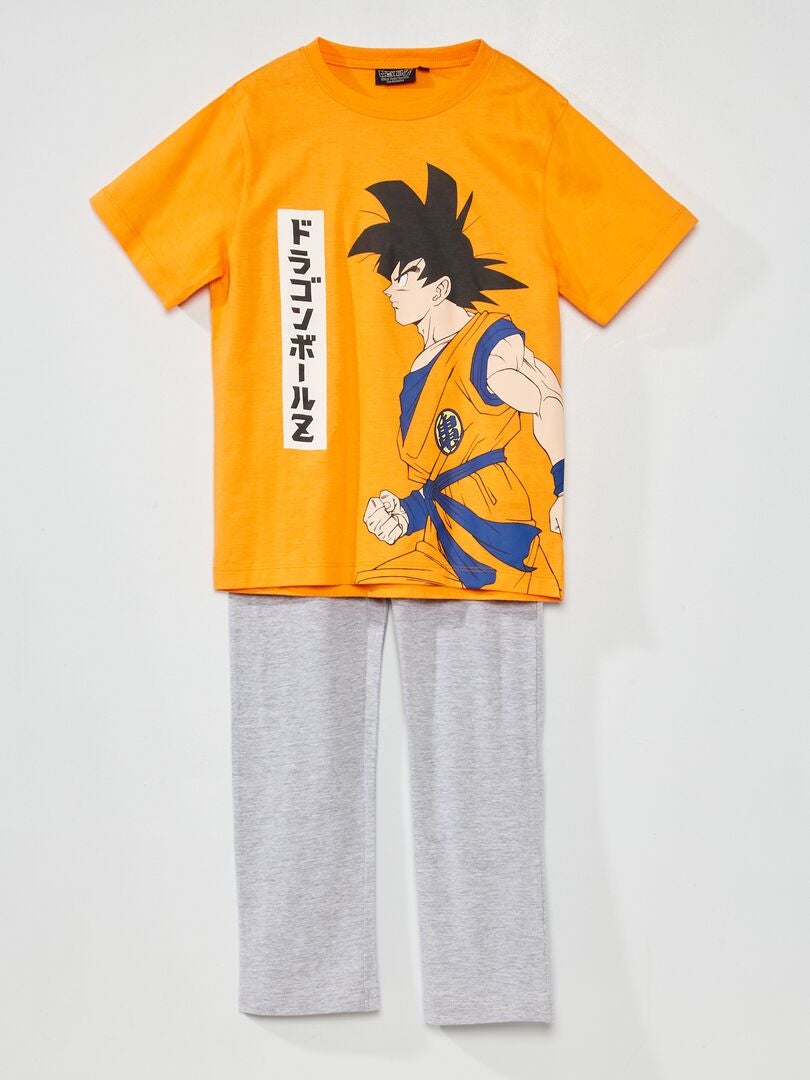 Pyjama 'Dragon Ball Z' - 2-delig ORANJE - Kiabi