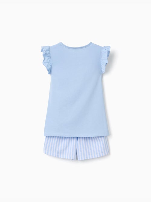 Pyjama en coton à manches courtes avec imprimé Stitch - Kiabi Pyjama en coton à manches courtes avec imprimé Stitch - Kiabi