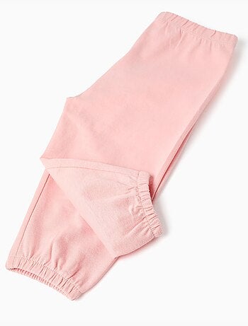 Pyjama en coton avec imprimé fleur