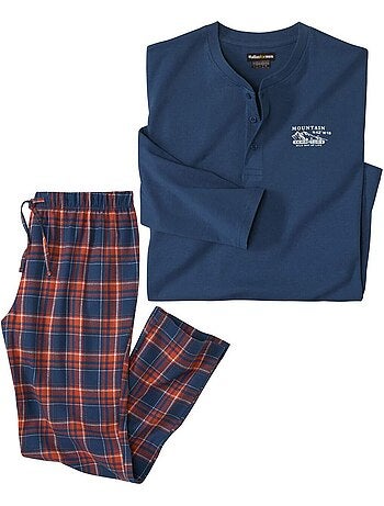 Pyjama en Coton et Flanelle - ATLAS FOR MEN